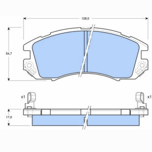 Δισκόφρενα ZTEC+ για Subaru